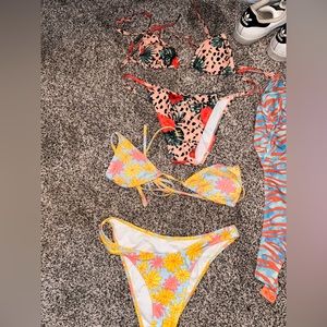 Size small shein and target bikinis bundle